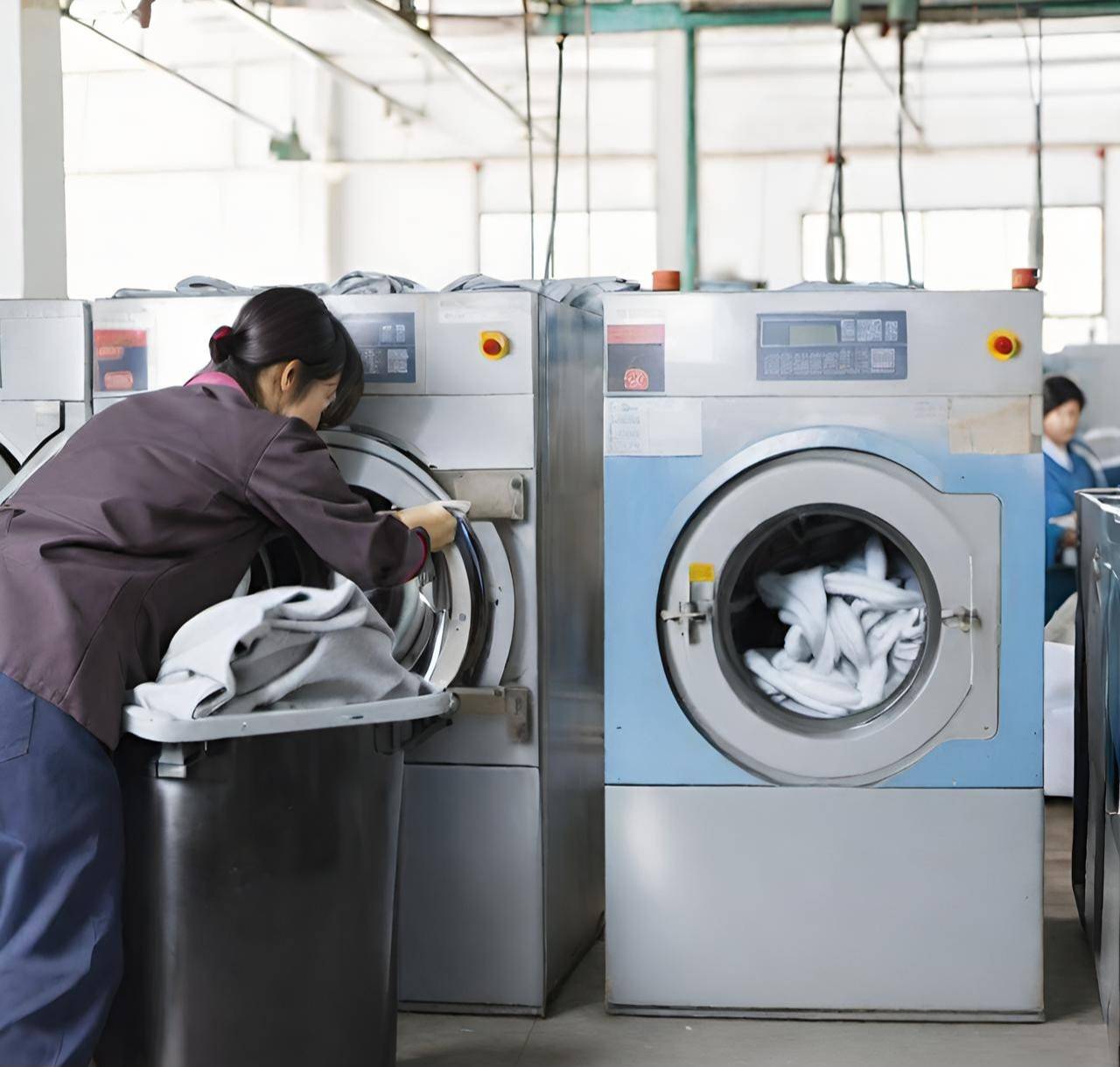 โรงงานซักผ้าอุตสาหกรรม